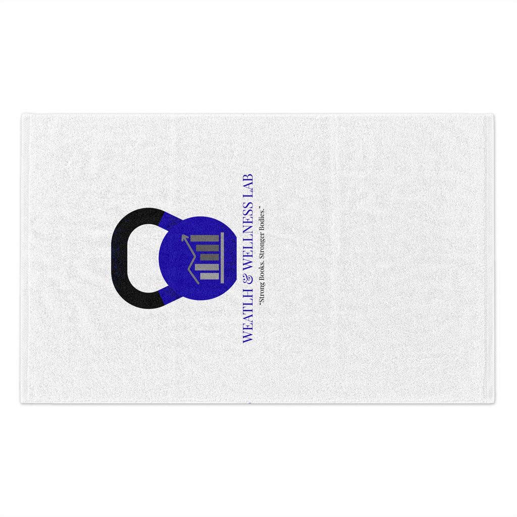 Wealth & Wellness Lab Kettlebell Rally Towel — 11x18 Workout Gym Towel
