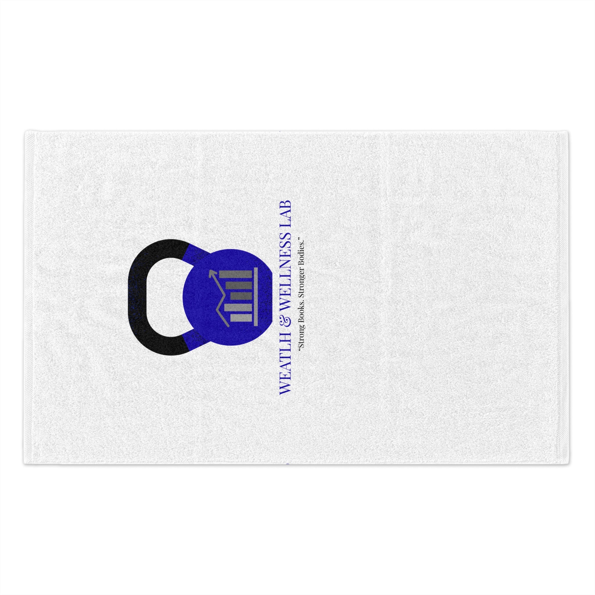 Wealth & Wellness Lab Kettlebell Rally Towel — 11x18 Workout Gym Towel