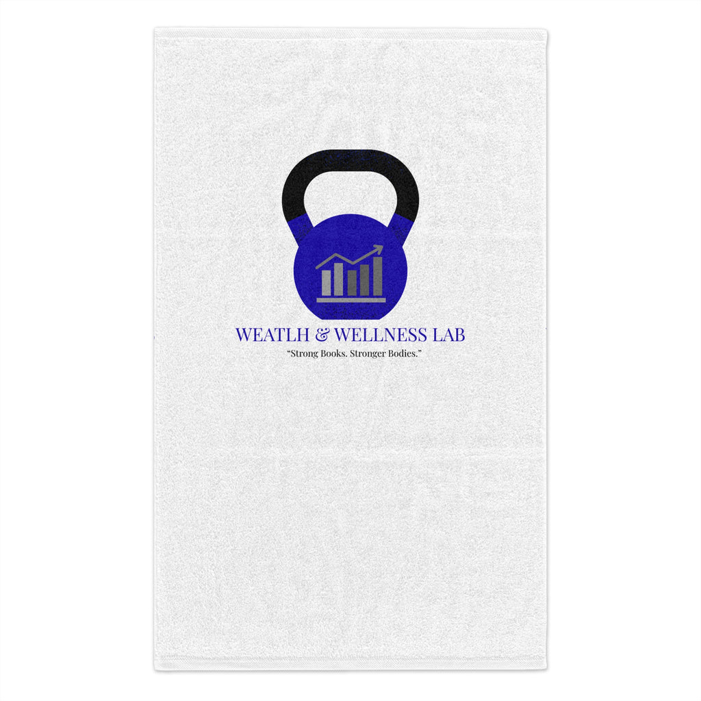 Wealth & Wellness Lab Kettlebell Rally Towel — 11x18 Workout Gym Towel