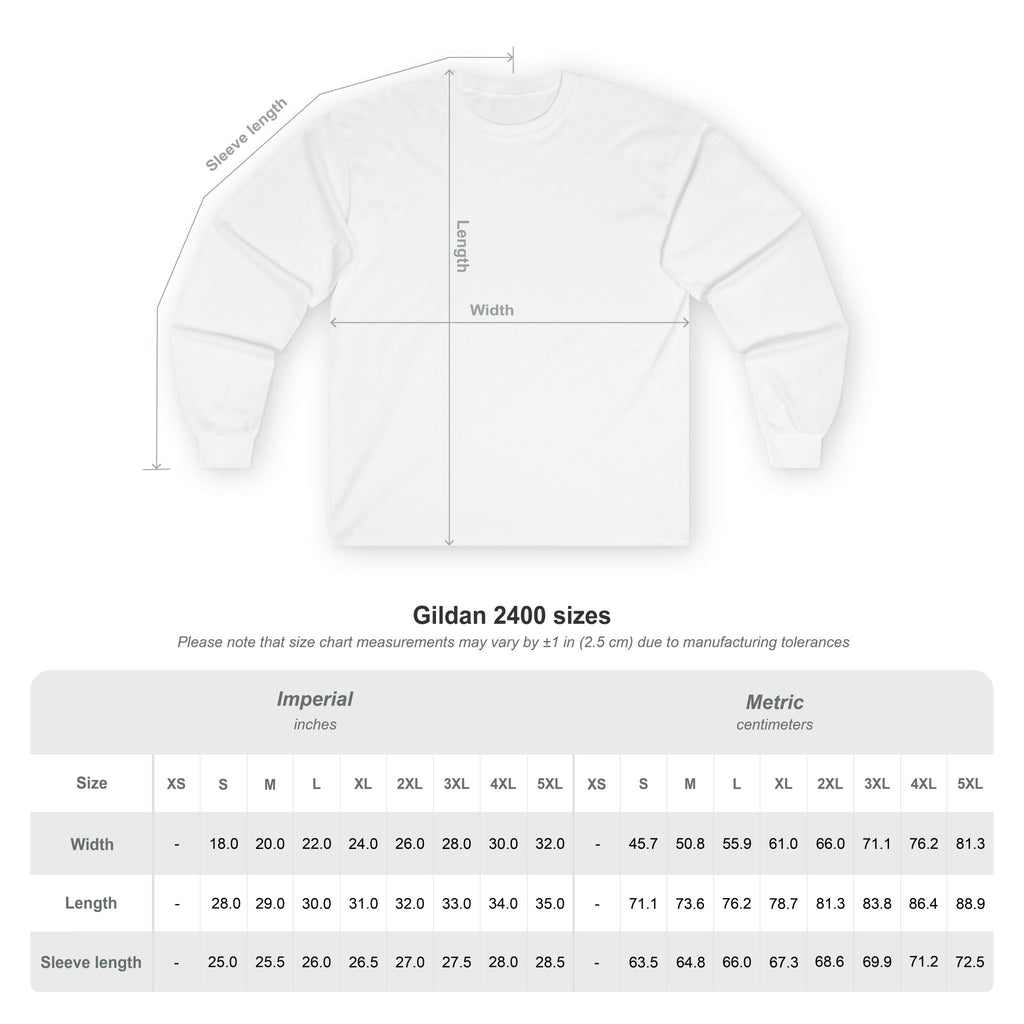 Wealth & Wellness Lab Long Sleeve Tee — Fitness & Finance Logo Shirt