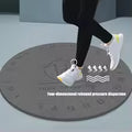 Indoor Skipping Rope Mat – 60cm Round Anti-Noise Jump Rope Pad