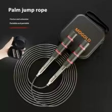 MOGOLD Telescopic Jump Rope – High-Speed Bearings & PVC Steel Cable