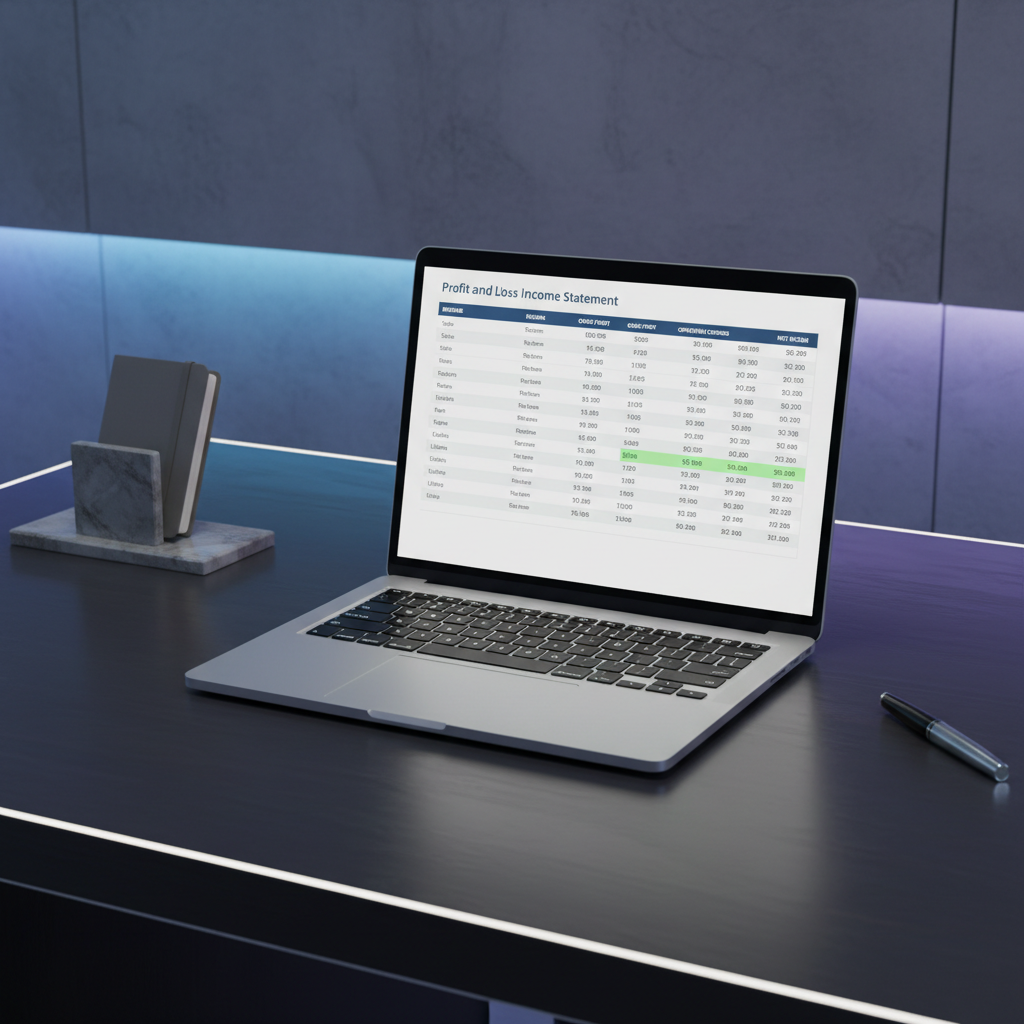 Income Statement Mockup
