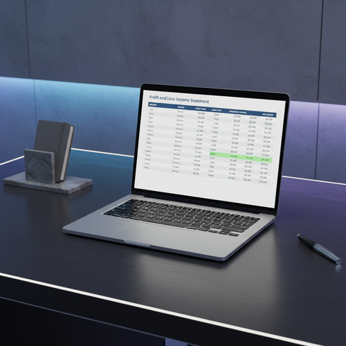 Income Statement Mockup